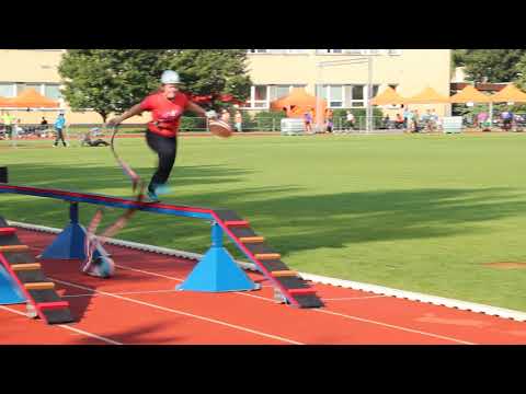 MČR PS Praha 2017 - 100 m př. - Pavlína REJMANOVÁ (SDH Slatiny) 2. pokus