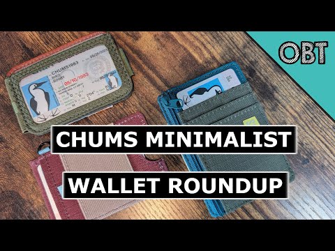 Chums Bandit Minimalist Wallet Roundup and Comparison