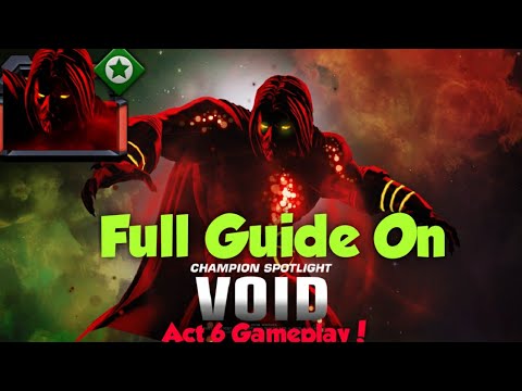 Full Guide to Void | Why is He So Good? 5/65 Void vs Act 6 Buffet,Regen and Lifecycle! 6.2.1 SS Solo