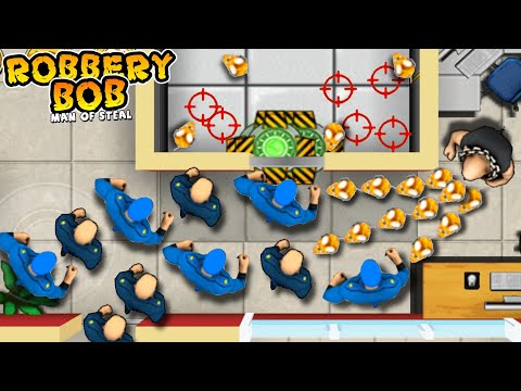 Robbery Bob : High Rise - Biffen Costume Use Wind-up Toy And Teleport Mine Perfect Part 179