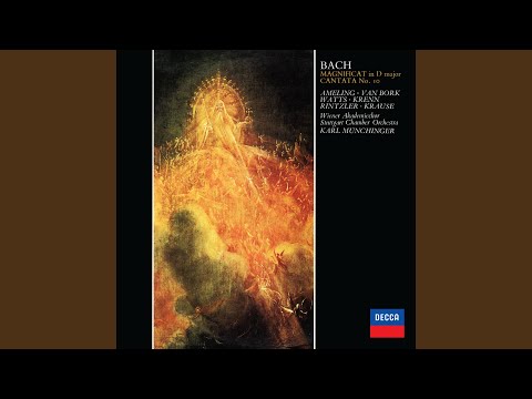 J.S. Bach: Magnificat in D Major, BWV 243: III. Aria. Quia respexit – IV. Chorus. Omnes...