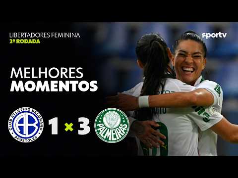 Gols e melhores lances de Belgrano x Palmeiras