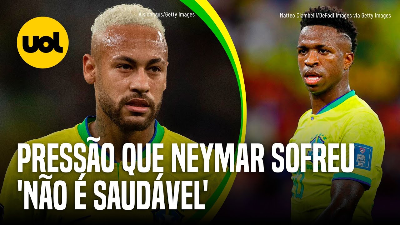 DORIVAL COMPARA PRESSÃO EM VINICIUS JR A NEYMAR: 'NÃO É SAUDÁVEL', DIZ TÉCNICO DA SELEÇÃO BRASILEIRA