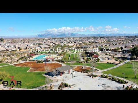 Queen Creek, AZ Homes - Video Tour - Gorgeous Single Level with Heated Pool