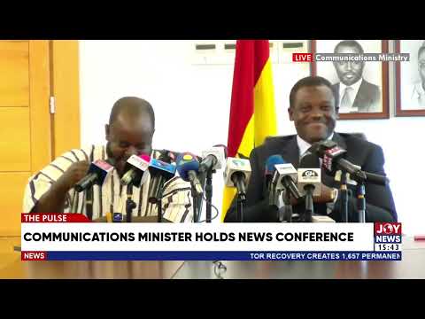 Communications Minister holds news presser: New packs will be effective 5th November - Alex Okyere.