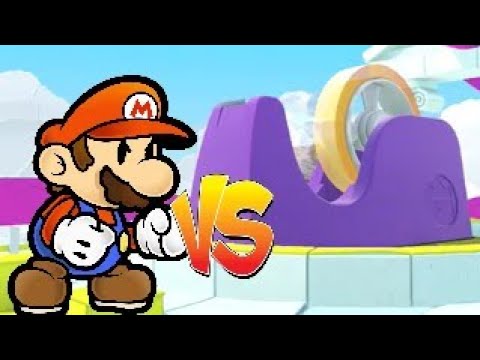 Paper Mario: The Origami King - Walkthrough Part 15 (Sea Tower)