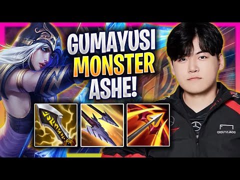 GUMAYUSI IS A MONSTER WITH ASHE! - T1 Gumayusi Plays Ashe ADC vs Jhin! | Season 2025