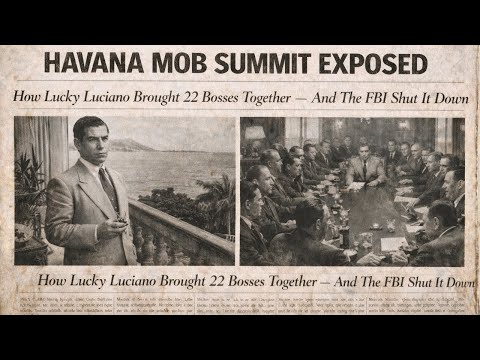 Lucky Held Meeting in CUBA With 22 Mob Bosses — FBI Found Out, Destroyed Everything in 8 DAYS