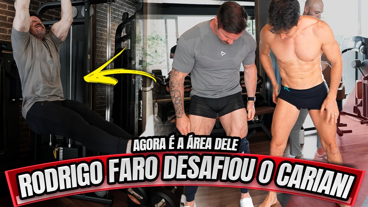 RODRIGO FARO DESAFIOU RENATO CARIANI - AGORA É MINHA ÁREA !