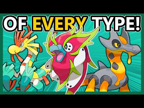 Un Pokémon PSEUDO-LEGENDARIO di OGNI TIPO!