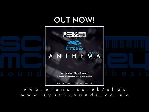 GS Music - Bree 6 - Anthema Volume 1 - Video 2 of 2 - Patches 033 to 064 #customsound #bree6 #sounds