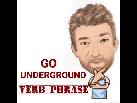 English Tutor Nick P Verb Phrase (409) Go Underground - (Origin)