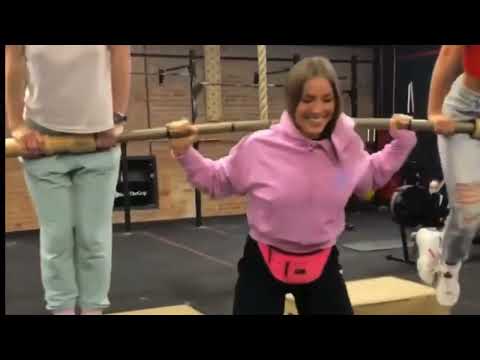 Strong Woman Lift Carry