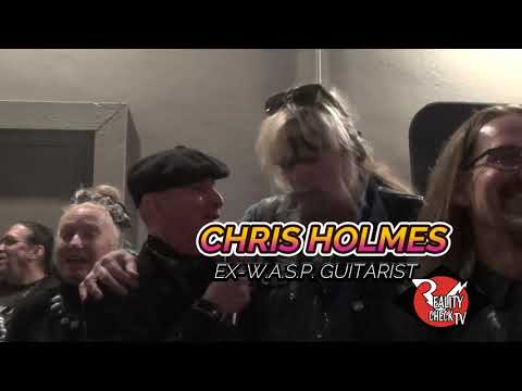 Chris Holmes(ex-W.A.S.P.) at Metal Hall of Fame 1/22/26