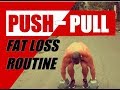 Fat Burning Dumbbell Push Pull Routine | Chandler Marchman