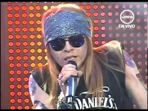 Yo soy Axl Rose peru/  25 junio COMPLETO Guns and Roses "Roquet Queen" Imitador Cesar Osorio