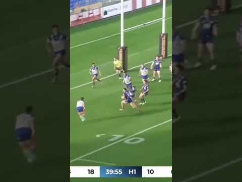 Kayliss Fatialofa (Otara) try for NZ Warriors in NSW Cup #KiwiNRL