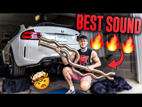Installing Active Autowerke EL Midpipe & Remus Race Exhaust!! *INSANE SOUND*