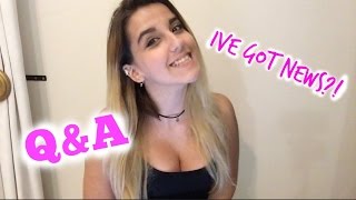 Q&A pt 2··· IVE GOT NEWS