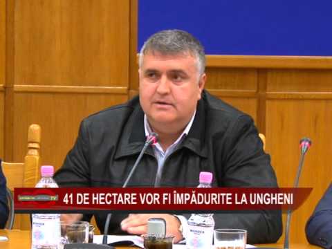 07               41 de HECTARE VOR FI IMPADURITE LA UNGHENI