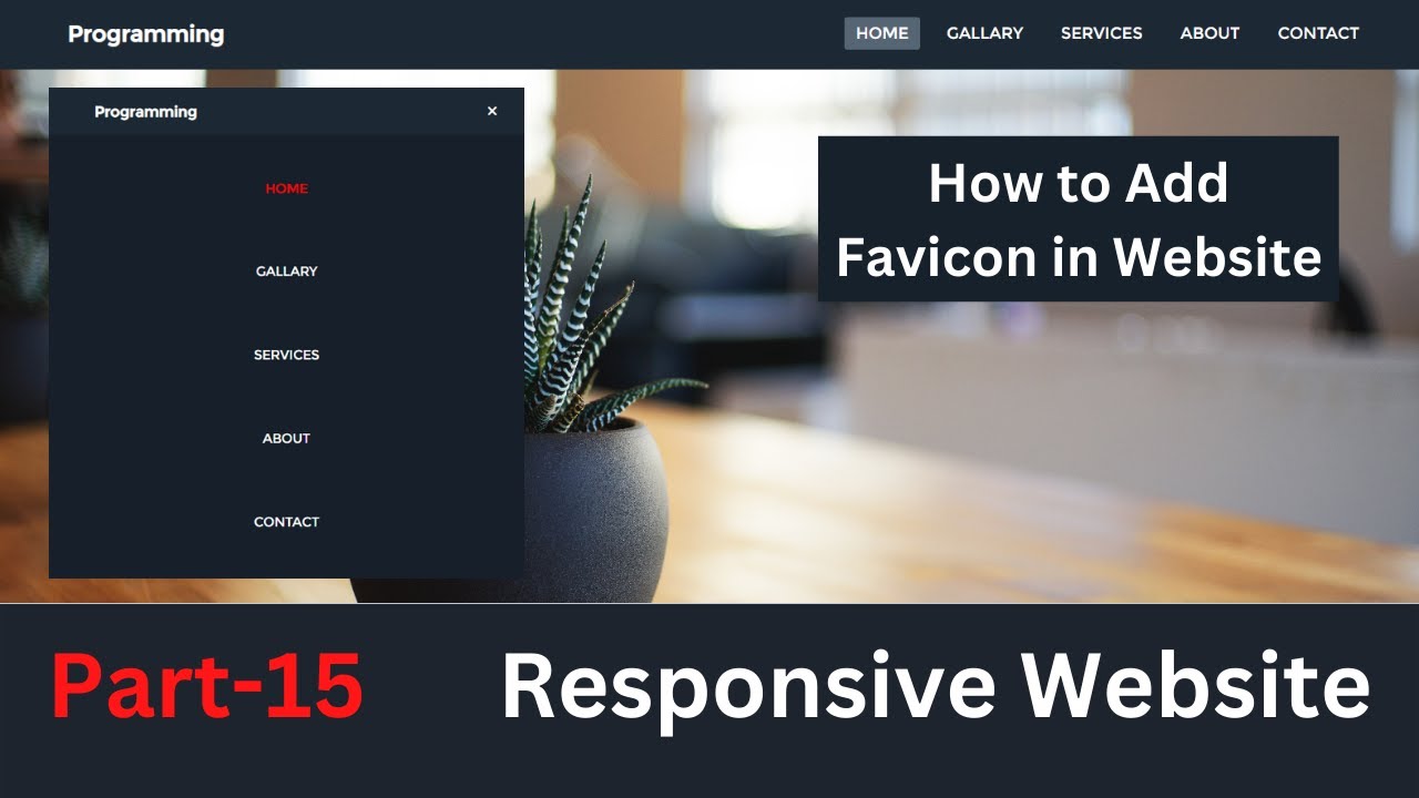 be taught the option so to add favicon in html web pages || responsive web pages the employ of html and css thumbnail