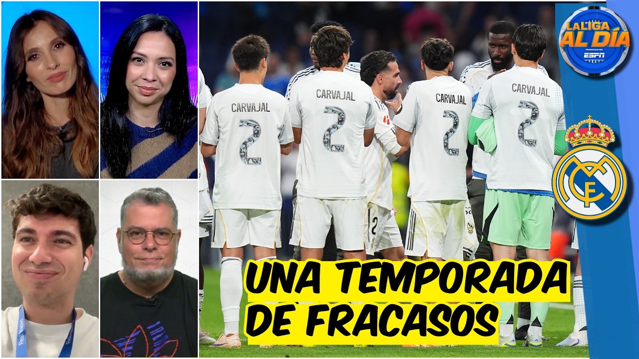 REAL MADRID CIERRA con SONRISA pero fue una TEMPORADA LLENA de FRACASOS | La Liga Al Día En Vivo
