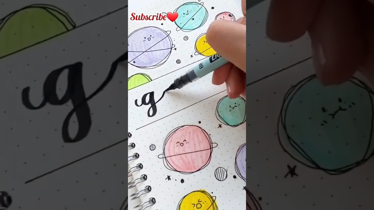 Realistic Geography Title Page Designs #Shorts #artasmr #geographytitle