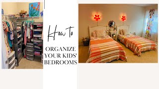 How to Organize Your Kid's Bedroom? Clutter-FREE!