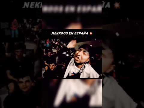 NEKROOS EN PLAZAS DE ESPAÑA 🤯🇪🇦🇵🇪 #shorts #FmsInternacional #nekroos #fmsespaña