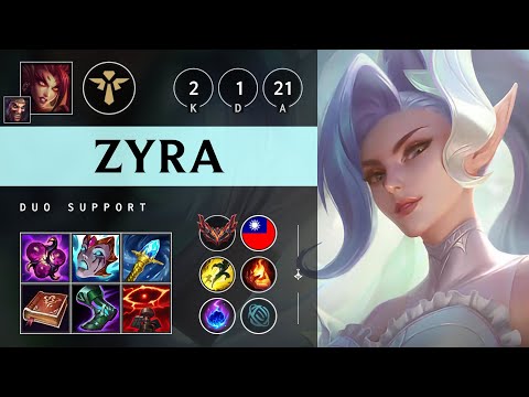 Zyra Support vs Braum - TW Grandmaster Patch 14.24
