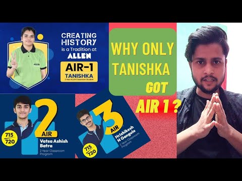 Why only tanishka got AIR 1 ? 🙄|| Neet 2022 tie breaking rule😱 || #neet2022 #neet2023