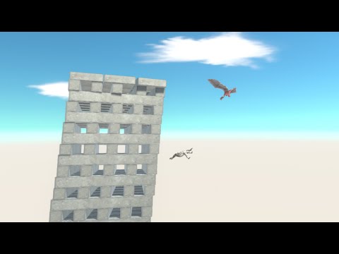 FALLING TOWER GORO vs EVERY UNIT - Animal Revolt Battle Simulator