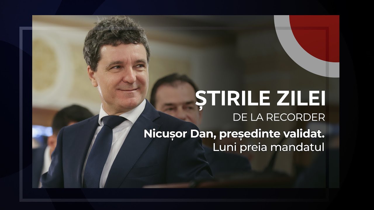 22 MAI 2025. Nicușor Dan, președinte validat. Luni preia mandatul
