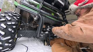 Installing Badlands ATV/UTV Synthetic Rope & Fairlead Kit - Item 63139 #johndeere # harborfreight