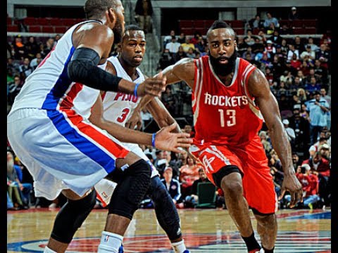 James Harden vs Pistons (2012/10/31) - 37 Pts, 12 Assists, 6 Rebs, 4 Stls, 14-25 FGM, ROCKETS DEBUT!