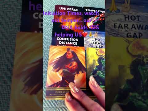 ✨INITIATION TESTING✨, watch our tempers🧚,DF/DM🧬DNA holds ISIS who’s helping US❤️🙏🌞✌🏼✝️