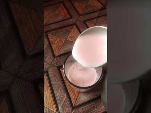 Homemade Rose Falooda with Jelly😍😋