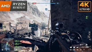 Battlefield 6 | RX 9070 XT Gameplay on Liberation Peak [4K 60FPS | Ultra Graphics] No Commentary