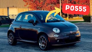 Fault code P0555 in Fiat vehicles: brake booster sensor