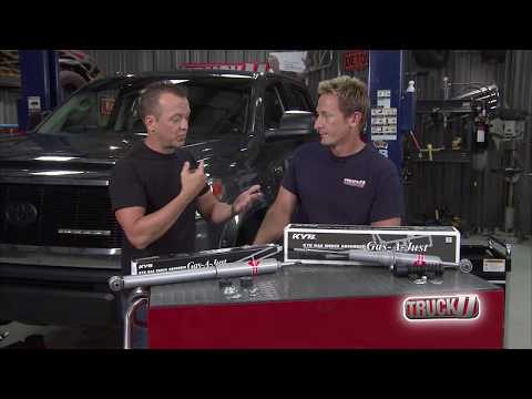 KYB Gas-a-just Shocks and Struts on Truck U