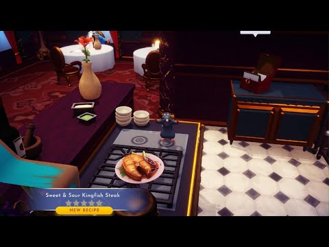 Disney Dreamlight Valley: How to Make Sweet & Sour Kingfish Steak