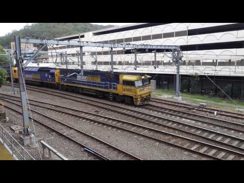 NR97 / AN6 / NR96 with Pacific National 7BM4 on New Year's Day 2017