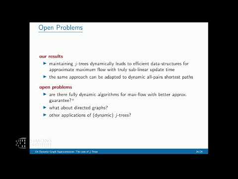 On Dynamic Graph Approximations: The case of j-Trees