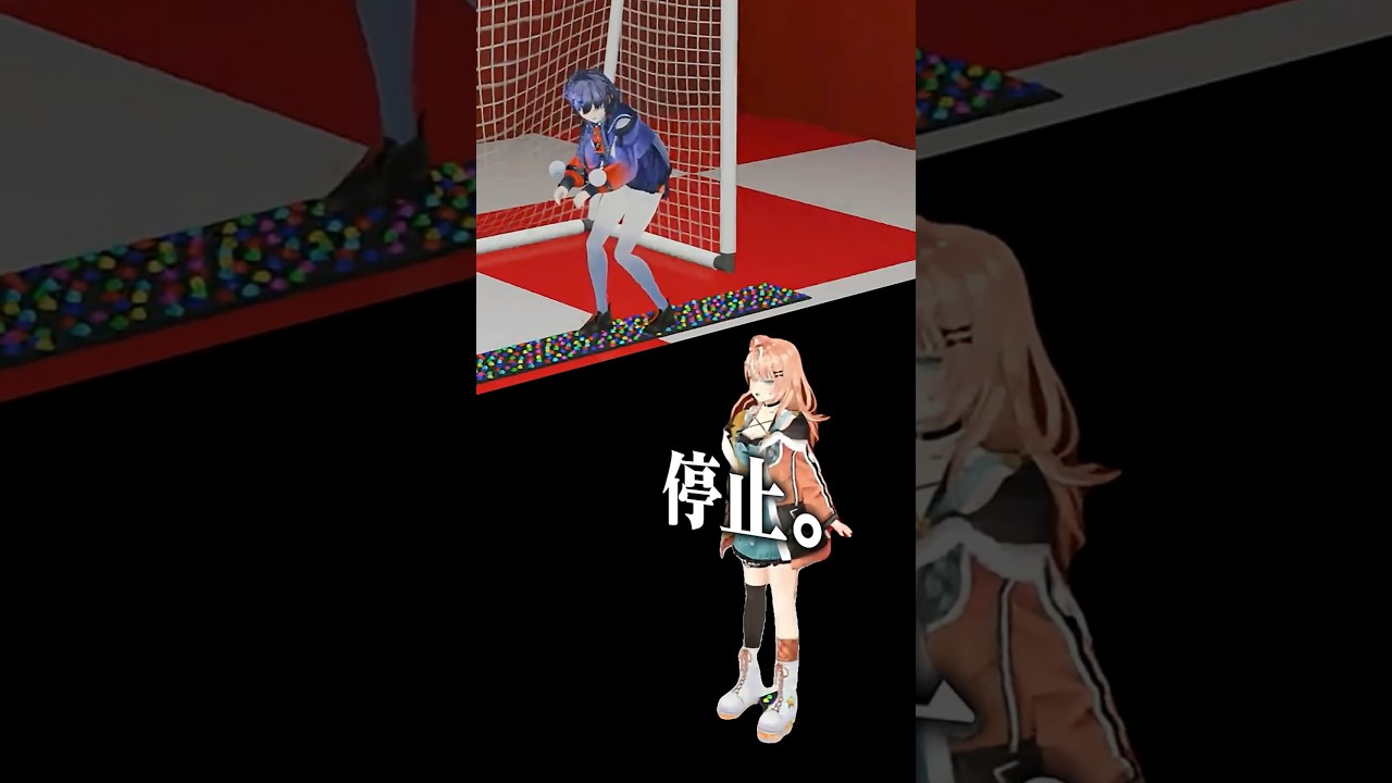 足つぼサッカーで突然停止する五十嵐梨花と妖怪になる先斗寧【リゼ/笹木咲/花畑チャイカ/フレン/にじさんじ切り抜き】