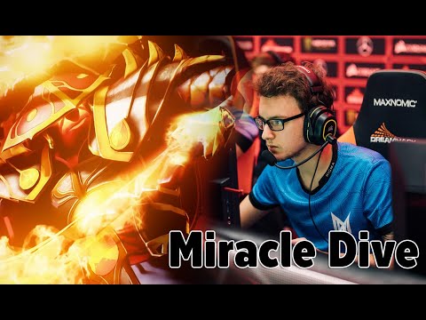 Ember spirit Miracle Dive !!! Rampage !!!