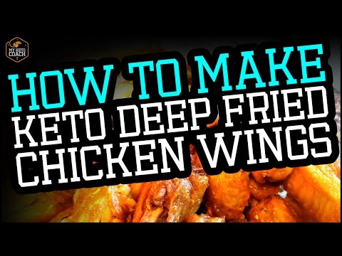How to Make Keto Deep Fried Chicken Wings - Simple & Tasty Recipe