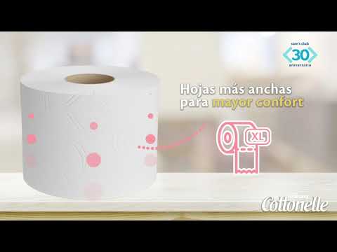 thumbnail video image 2 of Papel Higiénico Kleenex Cottonelle Beauty Jazmin con 32 Rollos, 2 of 5