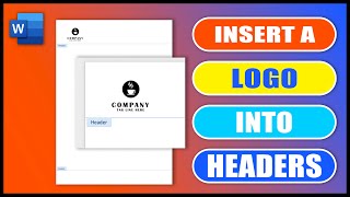 Insert a Logo into the Headers In Word | Word Tutorials