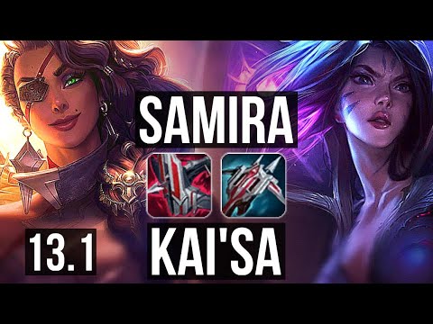 SAMIRA & Nautilus vs KAI'SA & Alistar (ADC) | Rank 3, Rank 2 Samira, 10/2/2 | TR Grandmaster | 13.1