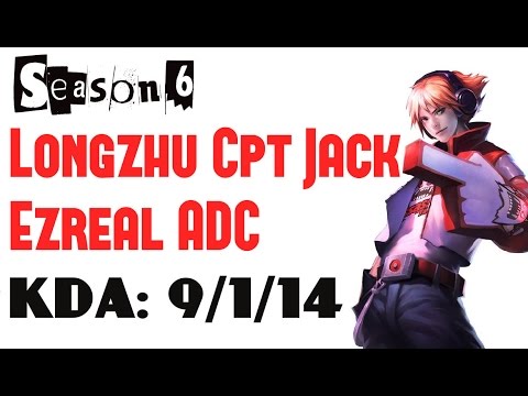Korea Challenger LOL - Longzhu Cpt Jack - Ezreal ADC (Jan 31, 2016)